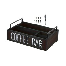 Suntek Ev Partisi Restoranı Için Kahve İstasyonu Siyah