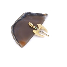 Ajda Charm Çelik Altın Kaplama Kadın Melek Model-chr-111 Altın