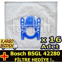 Bosch Bsgl 42280 Süpürge Toz Torbası 16 Adet