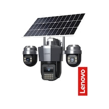 Smart Solar 4g Sim Kartlı Ip Güvenlik Kamerası 3 Lens 3x3mp Aov Ptz W14cz Tg 5klfk5h