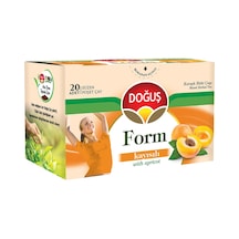 Doğuş Form Bitki Çayı Poşet 20li Kayısılı 36 G 8'li Avantaj Paketi - 8 Adet Tarı