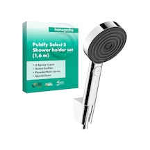 Pulsify Select S Duş Seti, Hortumlu Ve Tutuculu Duş Başlığı, 3 Püskürtme Türüne Sahip Duş Başlı Diğer