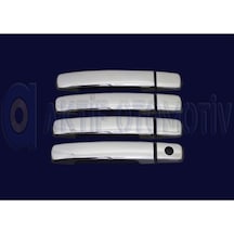 Nissan Qashqai Kapı Kolu Krom 4 Kapı Tek Delikli Sensörsüz 2007 2008 2009 2010 2011 2012 2013 2014