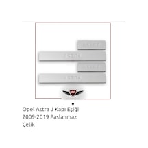Opel Astra J 2009-2019 Uyumlu Kapı Eşik Koruyucu Onkar Otk-24347