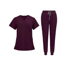 Suntek Hemşirelik Üniformaları Fırçalama Xl-koyu-kırmızı