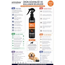 Animology Dirty Dawg Durulama Gerektirmeyen Köpek Şampuanı, Sprey Form, 250 Ml, Su Gerektirmeye