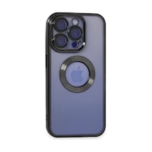 Apple İphone 15 Pro Kılıf Slot Silikon - Siyah