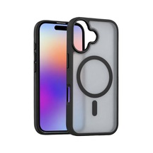 İphone 17 Loji Magsafe Kapak - Siyah