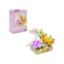 Boutique Sukulent Karışımı Yapım Blokları 295 Parça Koco Botanik Hobi Seti