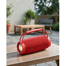 Bluetooth 5.1 Su Geçirmez Taşınabilir Hoparlör 10w Uczzzbombox3prokırmızı-6