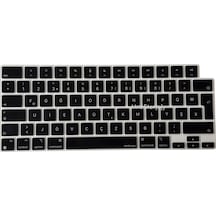 F Klavye Apple Uyumlu MacBook Air-pro M1-m2-m3-m4 Yeni Düzen Touchbarsız A2681 A3113 A2941 A3114 A2442 A2779 A2992 A2918 A2485 A2780 A2991 İle Siyah