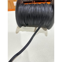 1 Cm Askı Lastiği 5 Metre Siyah