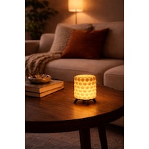 Dekoratif Led Tealight Mumluk Ve Masa Lambası Ambiyans Beyaz