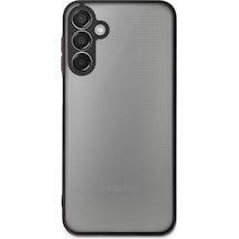 Newface Samsung Galaxy M15 Kılıf Montreal Silikon Kapak - Siyah