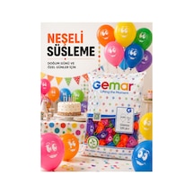Gülen Yüz Baskılı Karışık Renk Balon 100 Adet 26 Cm 10 İnç Doğum Günü Parti Balonu Çok Renkli