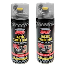 Autokit Lastik Tamir Köpüğü Sprey Kiti 2 X 450 Ml