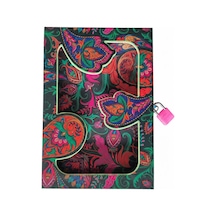 Bafix Hatıra Defteri Kilitli Lp32k-0838 Çok Renkli