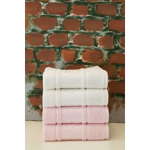 Camellia Havlu 4'lü Krem Pembe Krem - Pembe