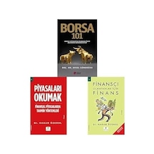 Borsa 101 + Pıyasaları Okumak + Fınanscı Olmayanlar Icın Fınans 3 Set