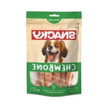 Tavuk Sargılı Çubuk Köpek Ödülü, 10'lu Paket, 13 Cm