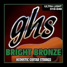 Ghs Bb10u Bright Bronze Akustik Gitar Teli 10-46