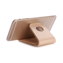 Muduan Yue Store Universal Ahşap Masaüstü Telefon Tutucu Vantuzlu Patuw8