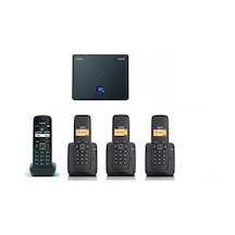 Gigaset AS690 IP 4 Dahili Dect Telsiz Kablosuz Telefon Santrali