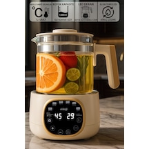 Mioji Mio K99 Çok Fonksiyonlu Isı Kontrolü LED Ekranlı Elektrikli Mama Kettle