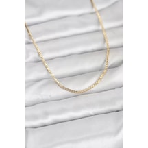 Cm 14k Gold Renk Kare Zincirli Model 60 Cm Kadın Kolye - Tj-bko10941 Çok renkli 66806565