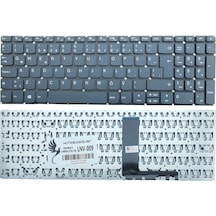 Lenovo Uyumlu İdeapad 520-15ıkb 80yl00dutx Notebook Klavye Füme V.1