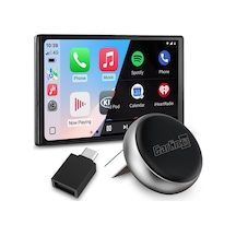 Kablosuz Carplay Ve Android Otomatik Adaptör - Mini Ultra 3 Apple iPhone Uyumlu Ve Android 11+, Usb-a/tip-c Tak Ve Çalıştır, Hızlı Bağlantı, Çevrimiçi Yükseltme İçin Kablosuz Dongle'a Oem Kablolu