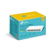 TP-Link LS1008 8 Port 10/100 Mbps Fast Ethernet Switch Beyaz