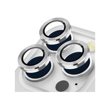 Nettech Apple Uyumlu iPhone 11 Pro Alüminyum Seri Kamera Cam Koruyucu - Gri