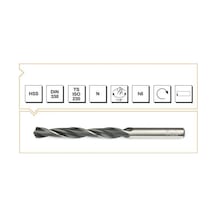 Makina Takım Hss Silindirik Saplı Kısa Matkap Ucu – 8mm