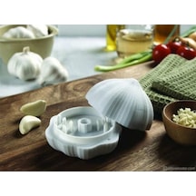 Sarımsak Şeklinde Plastik Hazneli Sarımsak Ezici Rende Doğrayıcı Plastik Diğer