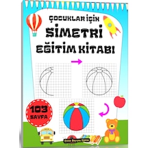 Çocuklar İçin Simetri Eğitim Kitabı Simetri Öğreten Kitap
