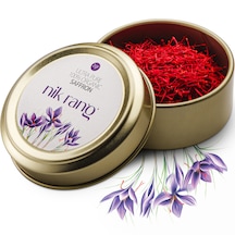 Nik Rang 2 Gr Premium %100 Saf İran Safranı Süper Negin Kalite 2 Gr Katkısız, Doğal Renk Ve Aroma
