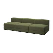 Ikea Sarı Lüks Kanepe - 4,5 Kişilik Kanepe