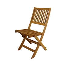 T. Concept Ahşap Kolsuz Katlanır Sandalye,Bahçe Balkon Teras Ahşap