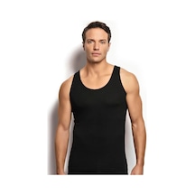 Jiber Erkek Siyah Modal Pamuklu 2'li Atlet 250 Sıyah/2xl