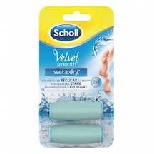 Scholl Velvet Smooth Wet-Dry Yedek Başlık 2'li