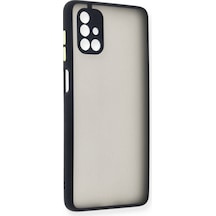 Newface Samsung Uyumlu Galaxy M51 Kılıf Montreal Silikon Kapak - Lacivert Lacivert