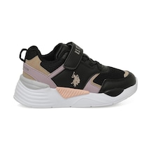 U.s. Polo Assn. Termınal Jr 5pr Siyah Kız Çocuk Spor Ayakkabı 000000000102032432 Siyah-somon-lıla