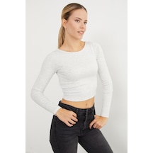 Fullamoda Basic Kayık Yaka Modal Body Grimelanj