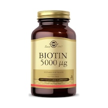 Solgar Biotin 5000 Mg 100 Kapsül