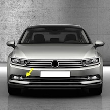 Ön Tampon Sağ Sis Farı Kapağı Krom 3g0854662a Vw Passat B8 İle Uyumlu 2015-2019