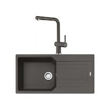 Franke Urban Ubg 611-100 Slate Grey Granit Evye Active Plus Doccia 2.0 Batarya Set Gri