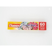 Şeylişeyler - Floppy Buzdolabı Poşeti Küçük Boy 20x30 Cm 60'lı 1 Paket - Gıda Saklama Derin Dondurucu Poşeti