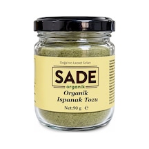 Sade Organik Ispanak Tozu 90 Gr 90 G