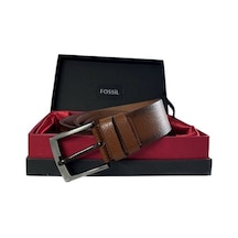 Fossil Taba Hakiki Deri 4,5 Cm Erkek Kemeri-130cm Taba